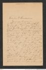 Nachlass Franz Steindachner, Brief von C. L. Salmin an Franz Steindachner (27.04.1874), Inv.Nr. 431.04, Seite 1